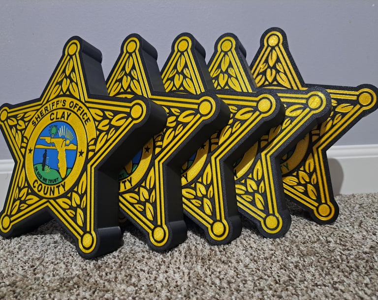 LED powered 3d printed lightboxes