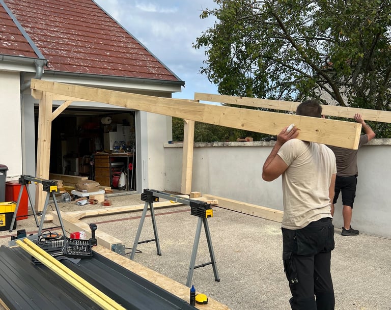 Création de carport