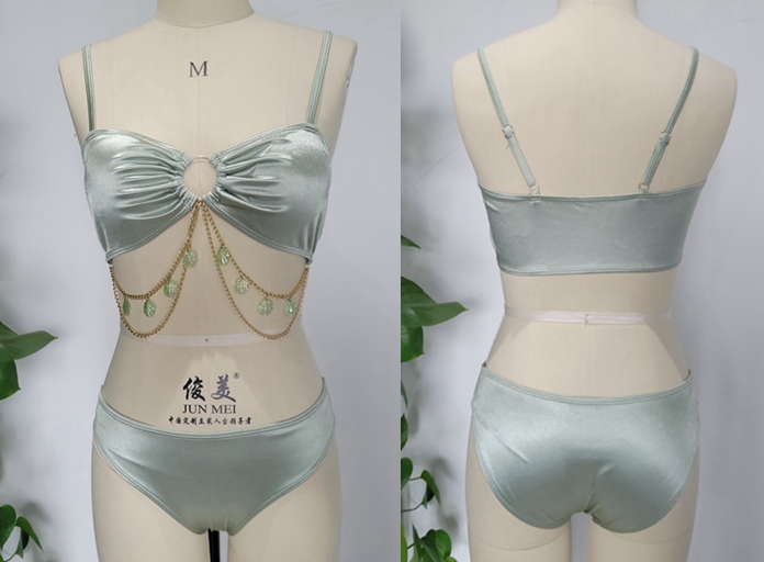 BANDEAU HARDWEAR BIKINI SET