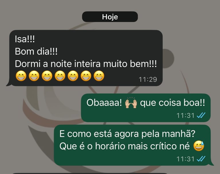 Print de uma avaliação no Google Business Profile de paciente satisfeito - fisioterapia ilhabela