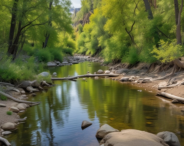 a man riding a skateboard down the side of a ramp