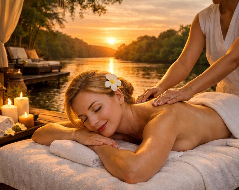 Wellness retreat in Kerala, India