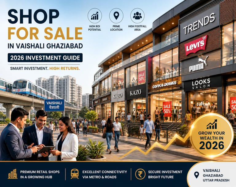 Shop for Sale in Vaishali Ghaziabad