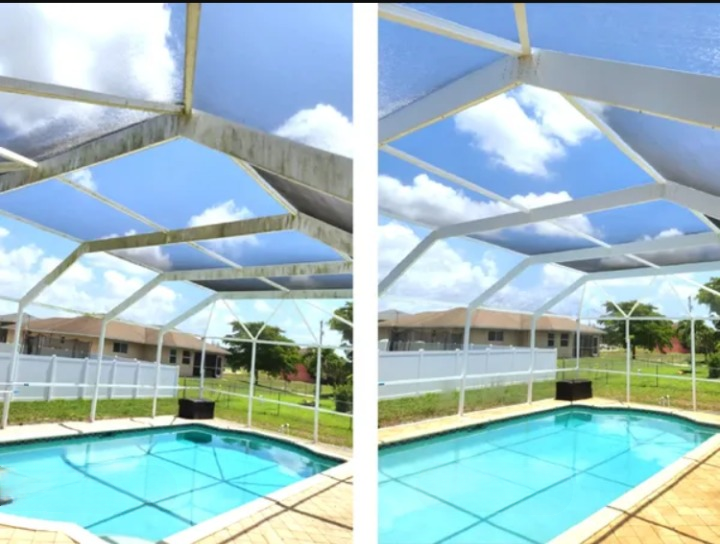 professional pool cage cleaning palm harbor fl