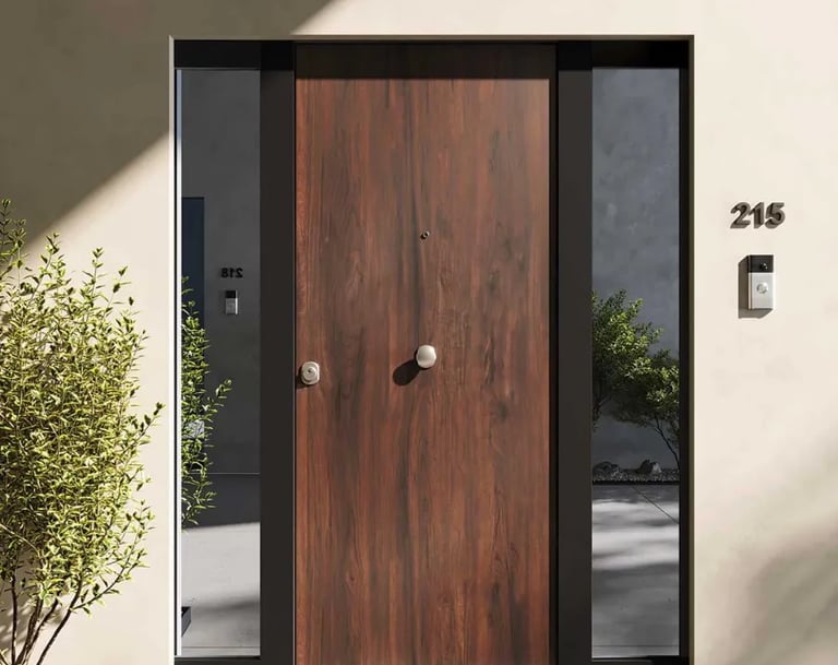 Porta blindata ingresso esterno - Lome Serramenti Milano