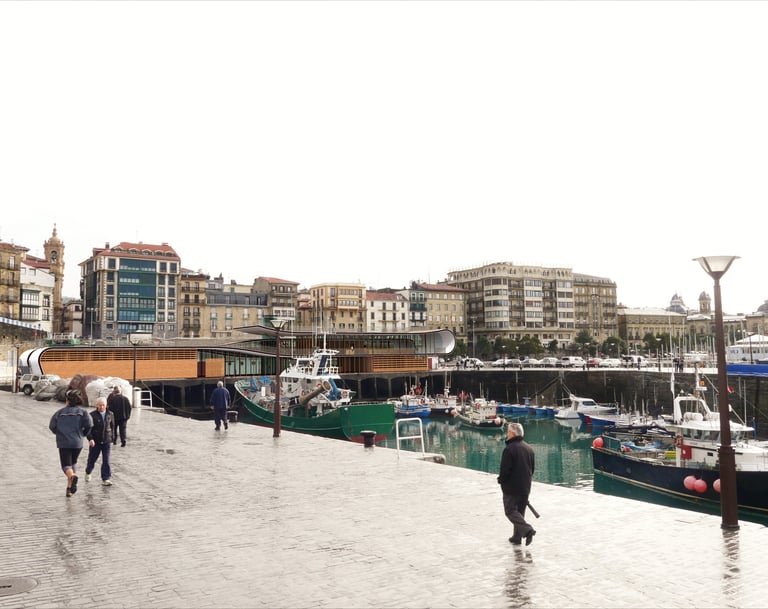 Proyecto Portaviones Puerto Donostia GURBAIN arquitectura