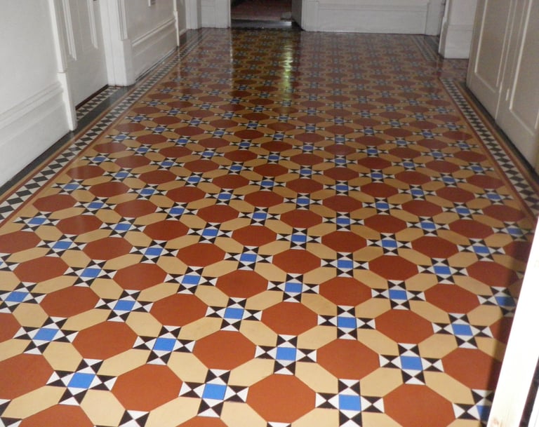 restore victorian tiles, victorian floor clean, sealing victorian floors, seal victorian tiles,
