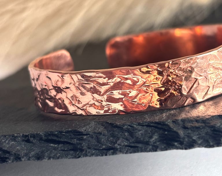 Bransoletka z miedzi