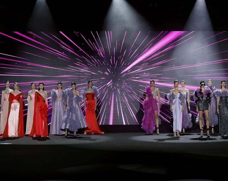 Brillo nocturno: Hannibal Laguna en la vanguardia de la moda con Moonglow