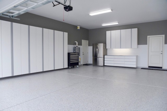 clean beatiful garage