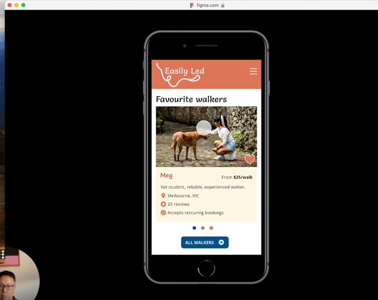 Easily Led usability testing