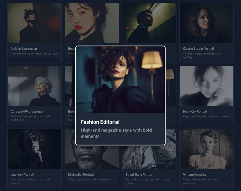 How to use Promptism by Supermodernism – AI image creation steps: Select, Remix, Explore, Generate