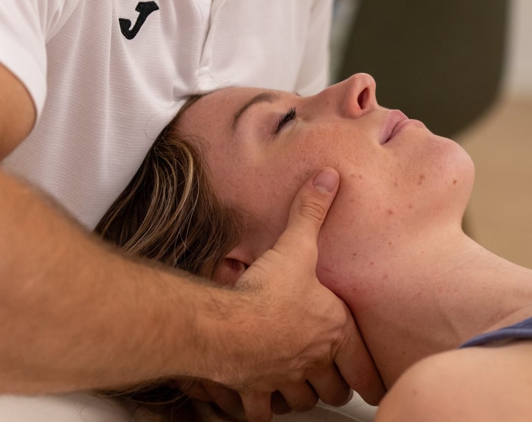 técnica terapia manual cervical