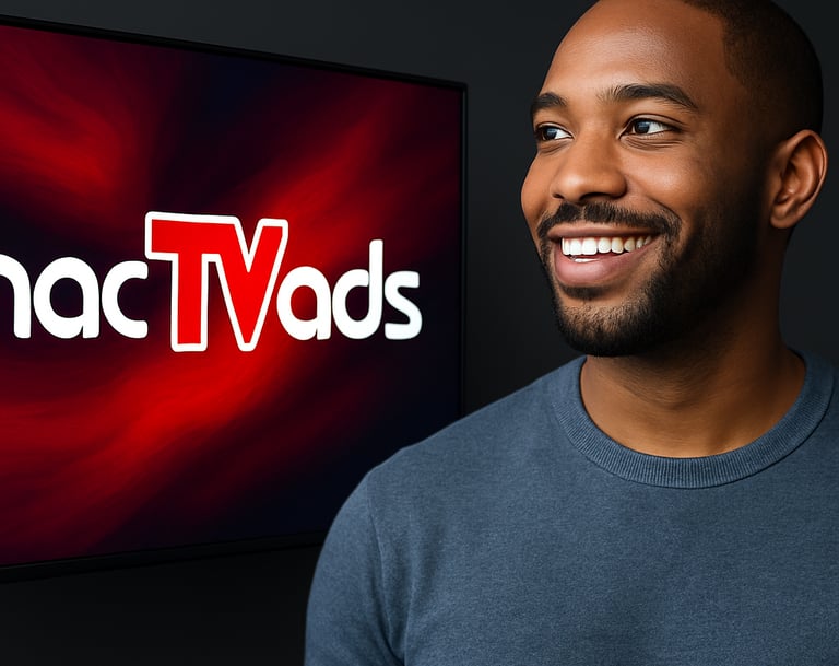 Blacked out image providing a border for another picture