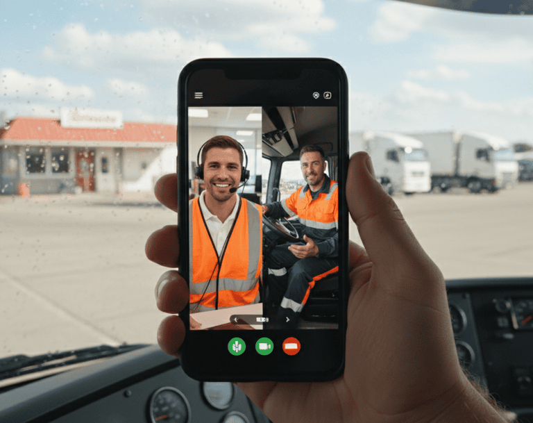 Owner driver getting a guided jump-start setup for Safee EWD