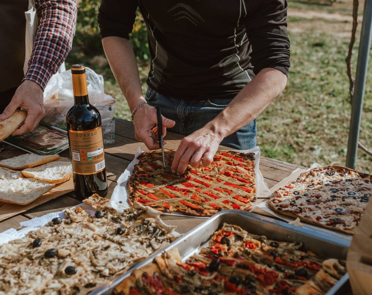 Comida y bebida para tus fiestas y celebraciones en Vilanova i la Geltrú