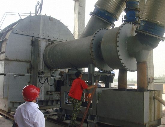 Rotary Kiln Burner allignment