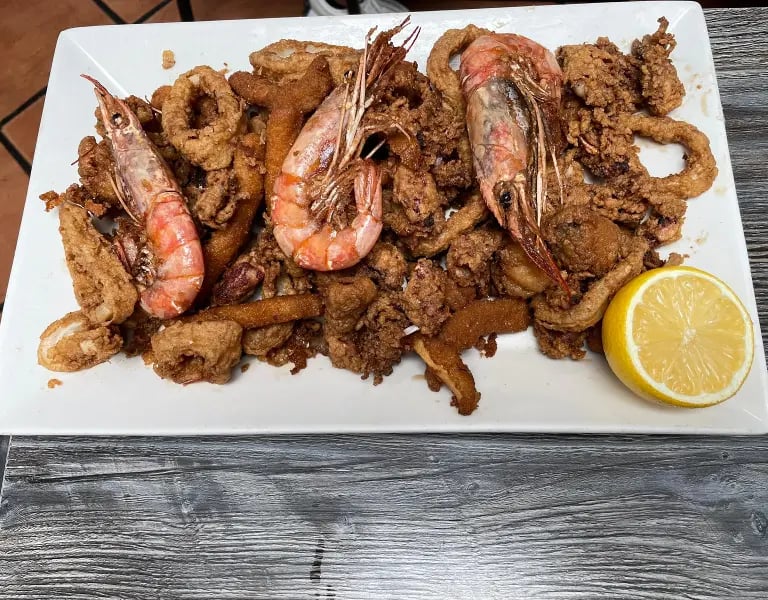 fritura de pescado