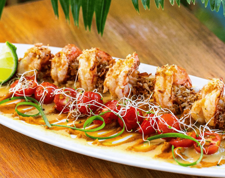 Prato do restaurante Quintal do Mar