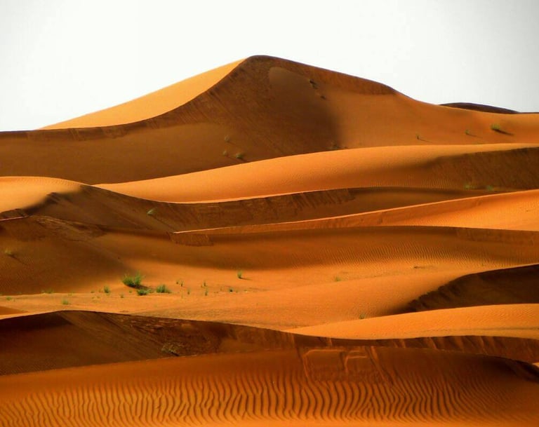 7 days Morocco itinerary from Casablanca including Chefchaouen Fes Sahara desert and Marrakech