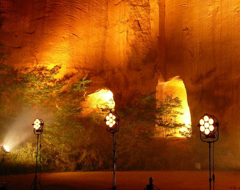 Gargas - Les mines de Bruoux  (Luberon)