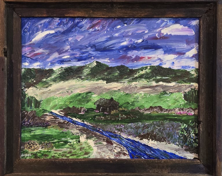 Impressions of Seclusion (painting) Kylee Nicole Smith