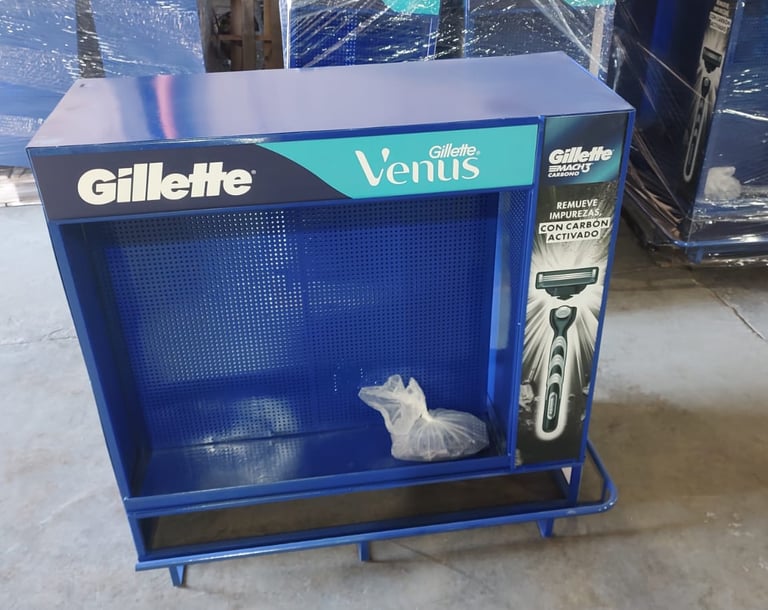 Exhibidor de Gillette