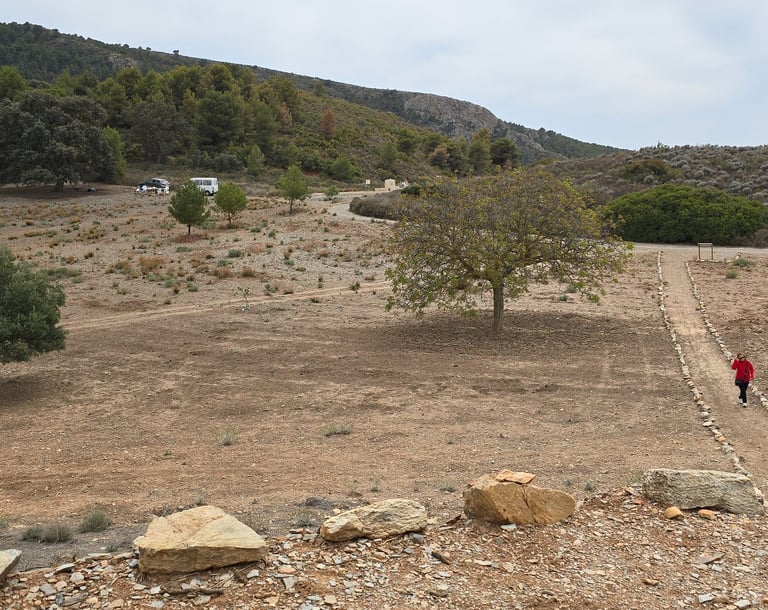 Paraje de El Charco en la Sierra de Carrascoy