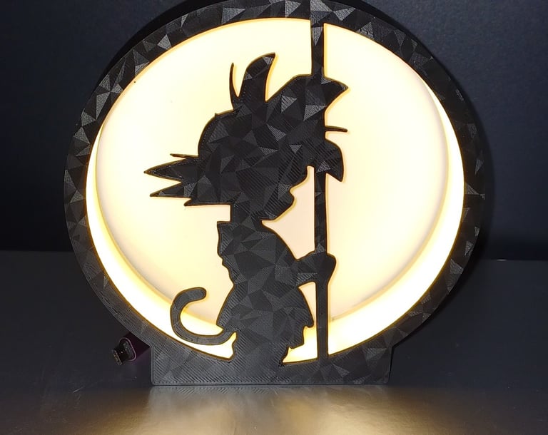 LAMPADA AD ANELLO GOKU