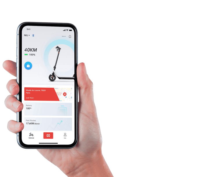 app de patinete electrico Niu KQi2