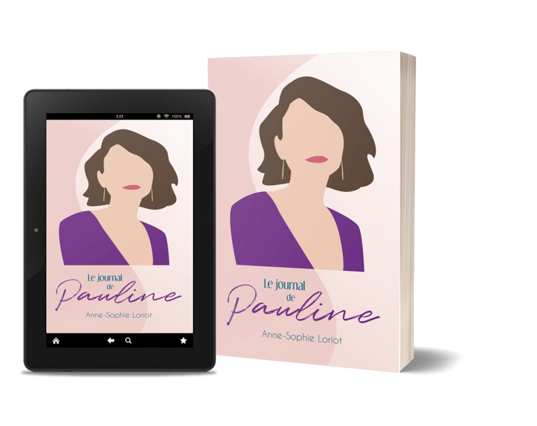 Mockup Le journal de Pauline - Spin Off - Anne-Sophie Loriot