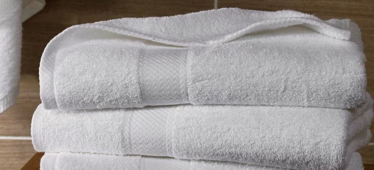 Premium cotton hotel towels OEKO-TEX certified