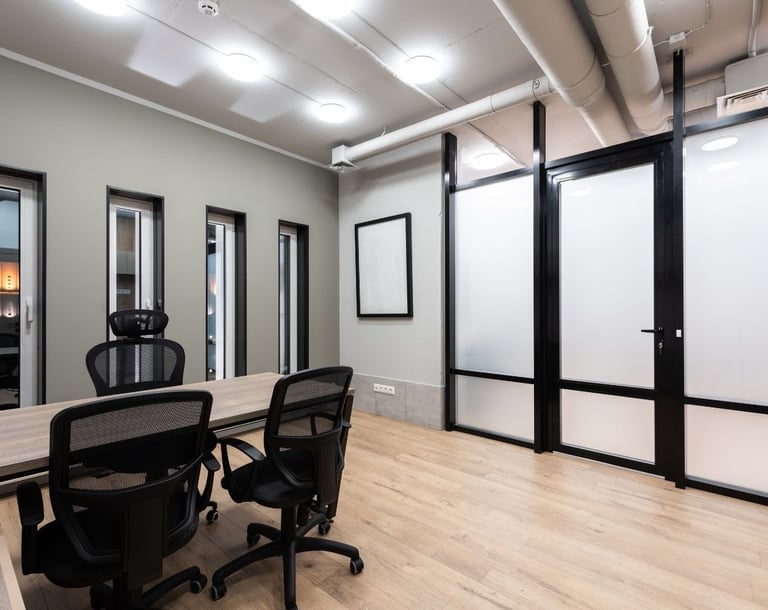 Light construction office fit-out