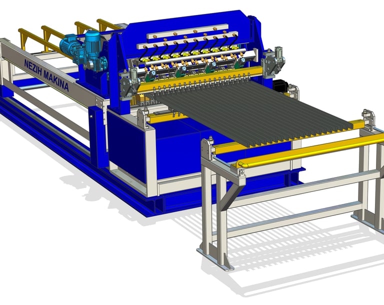 HKM 100 -  Çelik hasır Punta Kaynak Makinesi