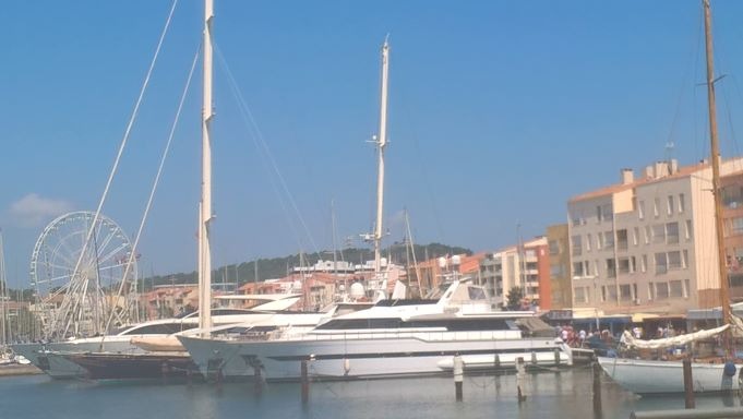 Boats of all types at Cap d'Agde