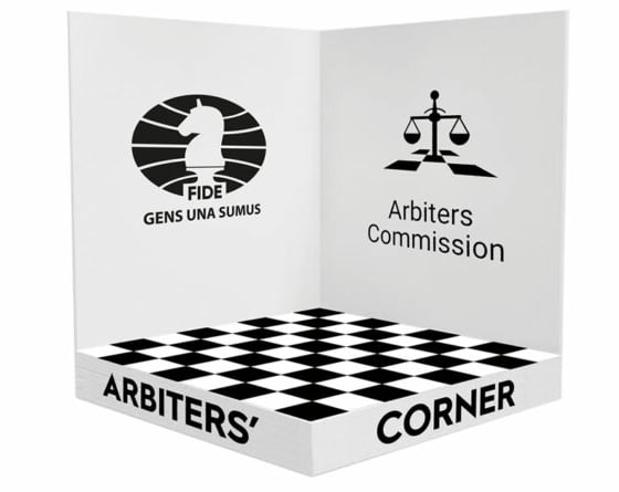 FIDE Arbiters' Corner Introduction from Arbiter's Commission. FIDE Chess