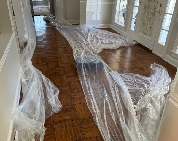 before laminate flooring St. Johns FL