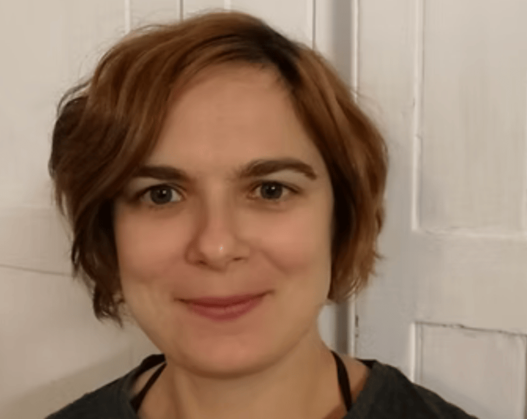 A close up of Jadzia, founder of Jadzia Massage