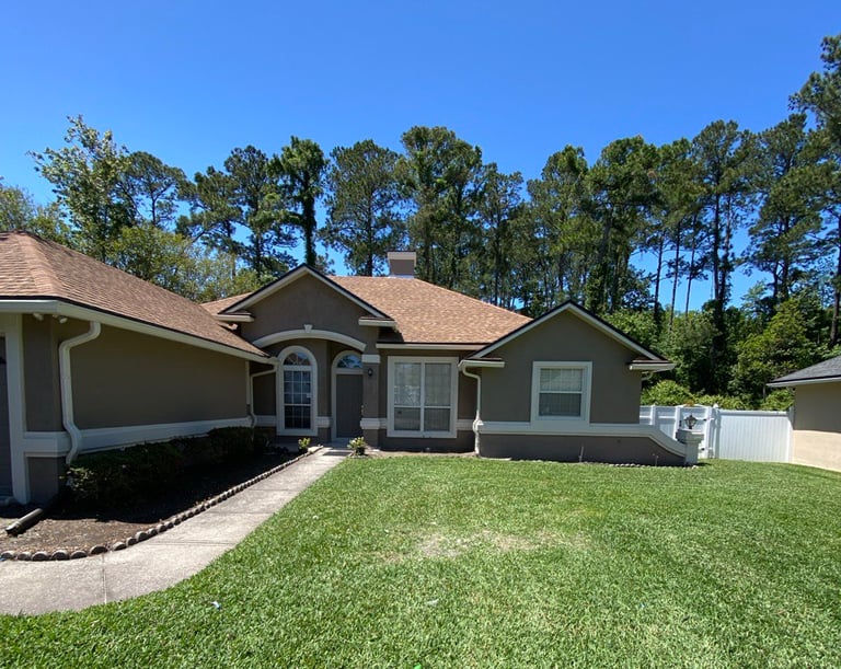 after exterior painting Jacksonville FL