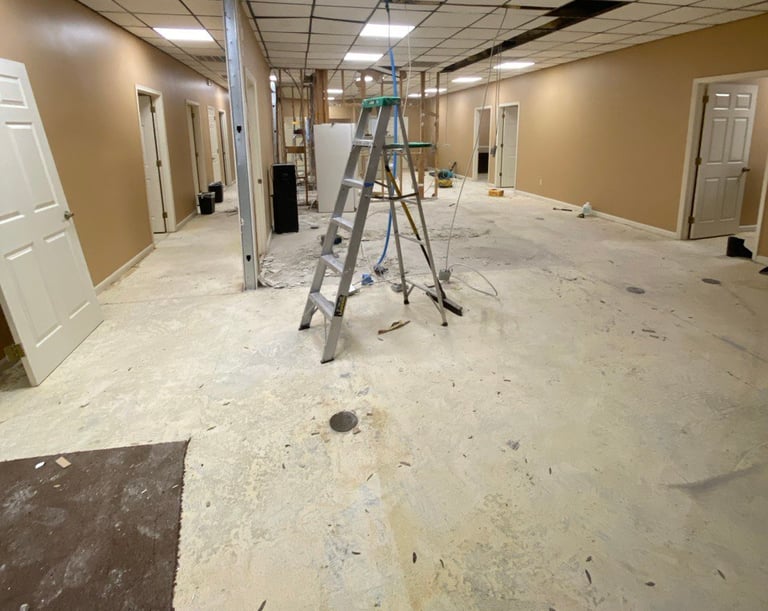 before flooring project Jacksonville