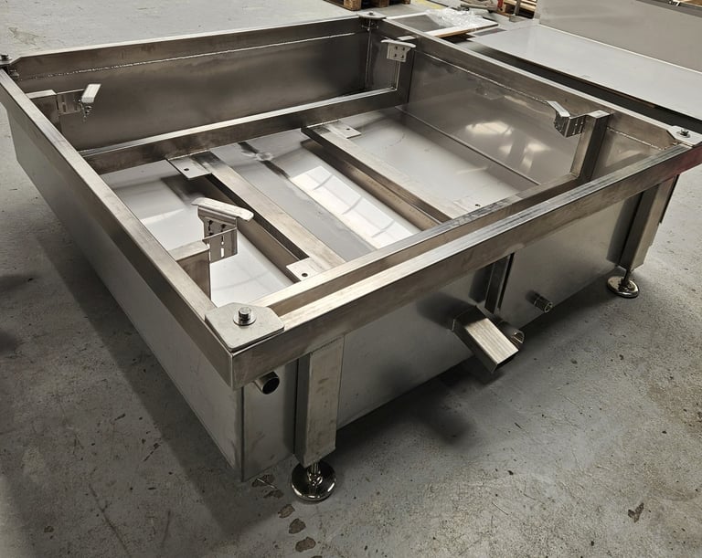 stainless steel tig welding, montage