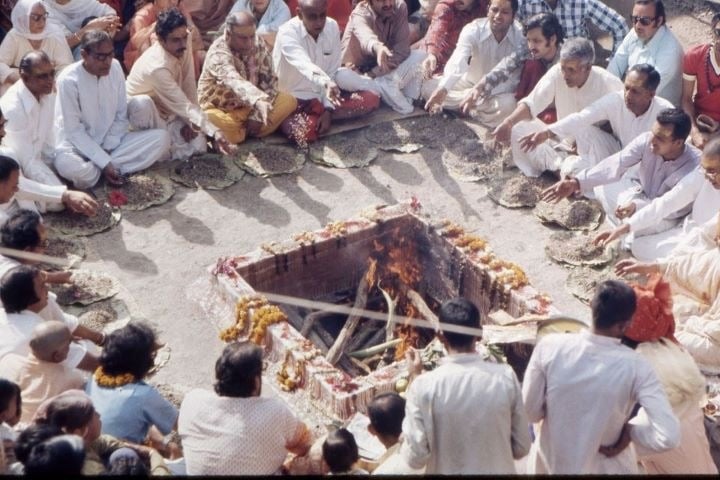 Grande Yagya con Babaji