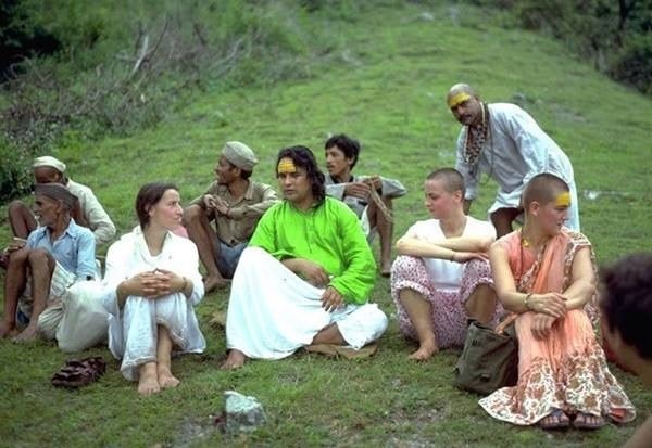 Babaji con devoti