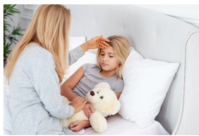 Targeted disinfection of high-touch surfaces during flu or stomach bug Steam cleaning