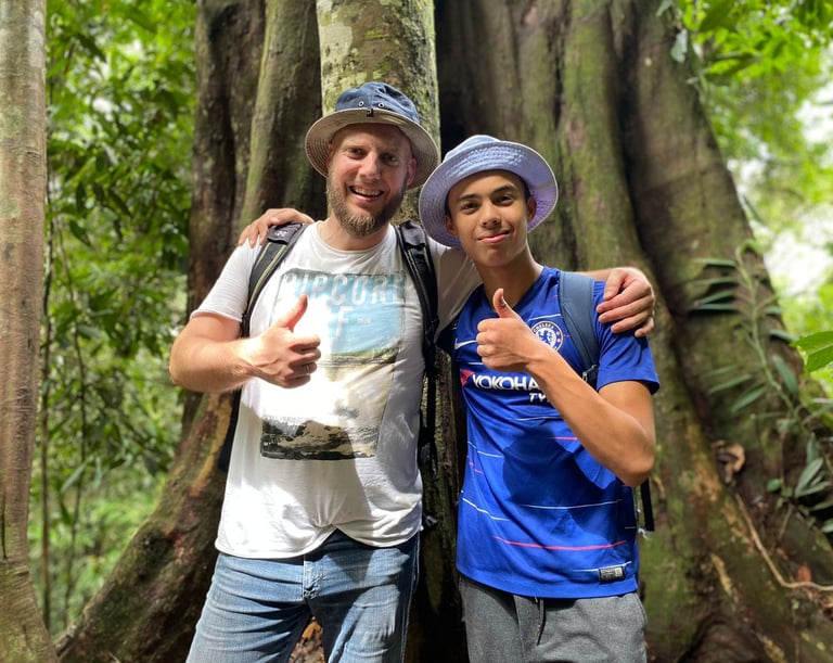 6D5N - Five day jungle trekking tour in Sumatra.