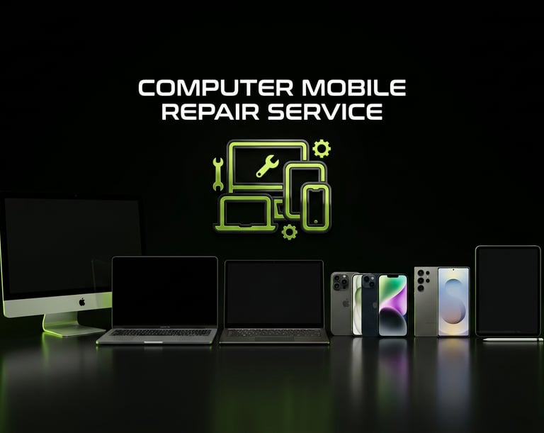Service | Laptop MacBook Desktop Gaming PCs All-In-One PCs Any Model or Brand Same-Day Repair