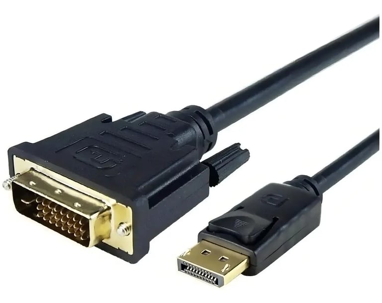 cabo adaptador displayport para dvi macho 180cm