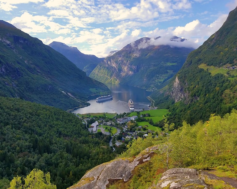 Geiranger, Norway is stunning