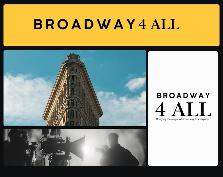 a non profit organization brand kit for broadway