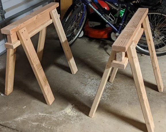 stackable sawhorses